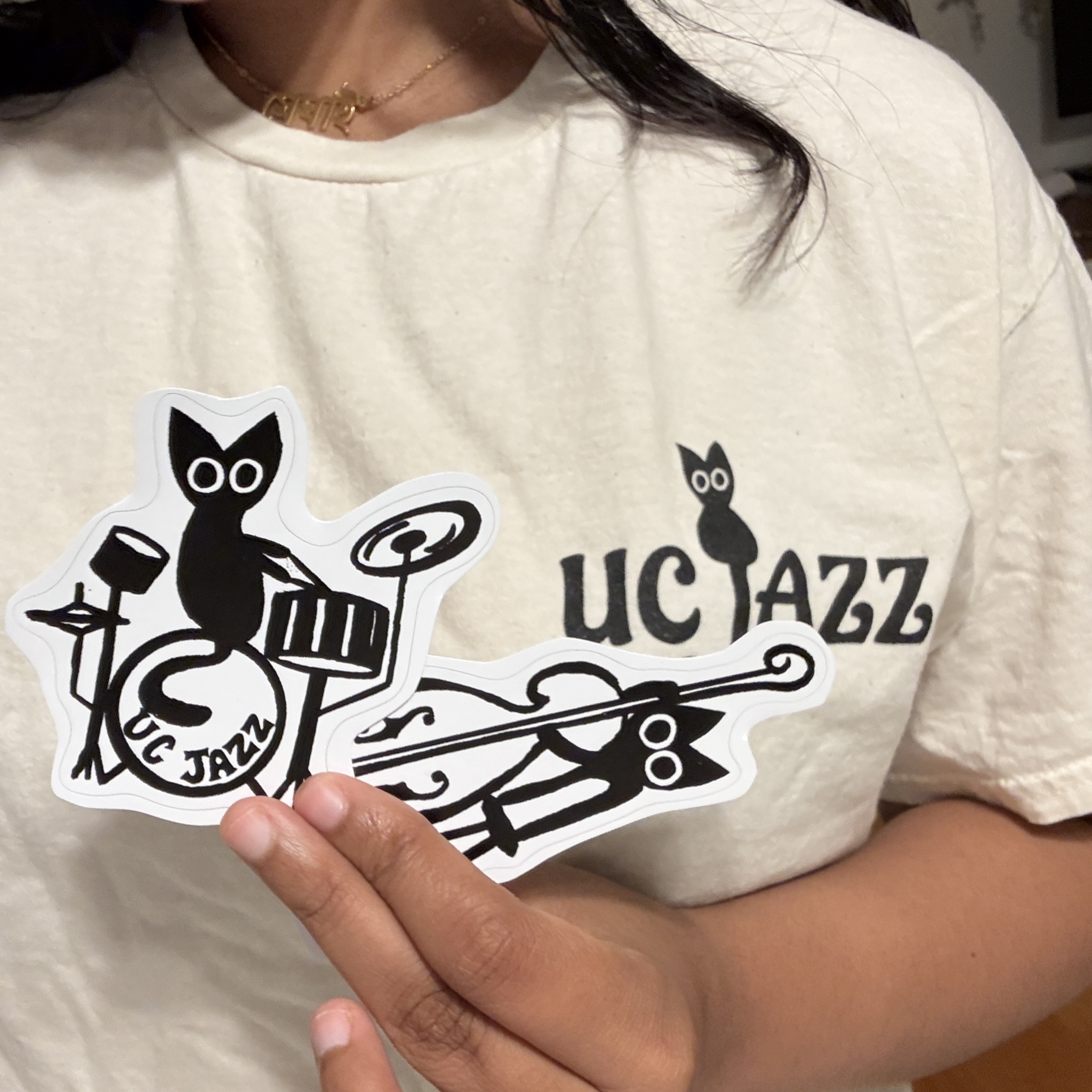 UC Jazz wearing